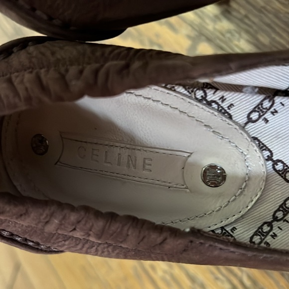 Vintage Celine tassel heels - chocolate brown suede - Picture 8 of 16